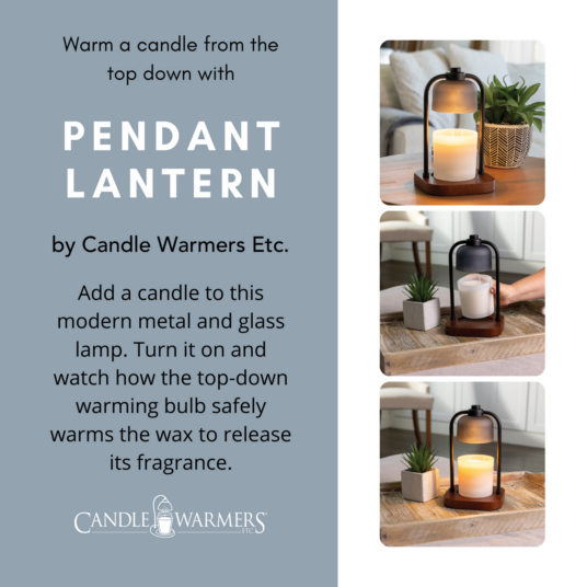 Pendant Candle Warmer Lantern